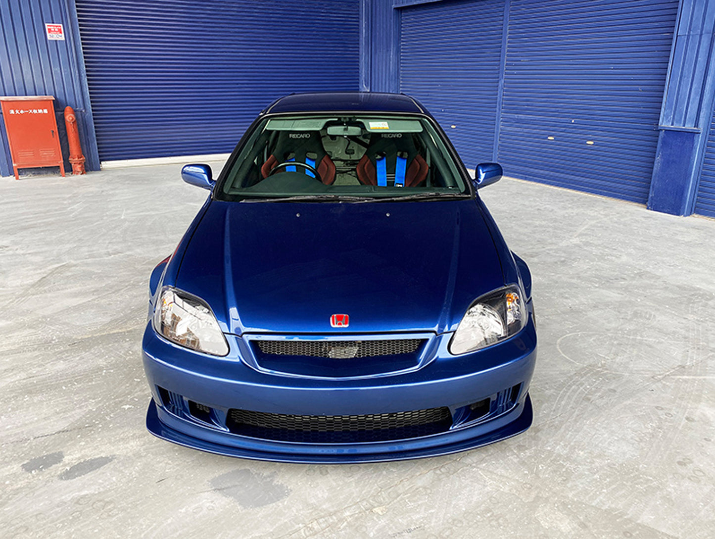 Mode Parfume Aero Front Bumper w/ Under Lip - 99-00 Civic