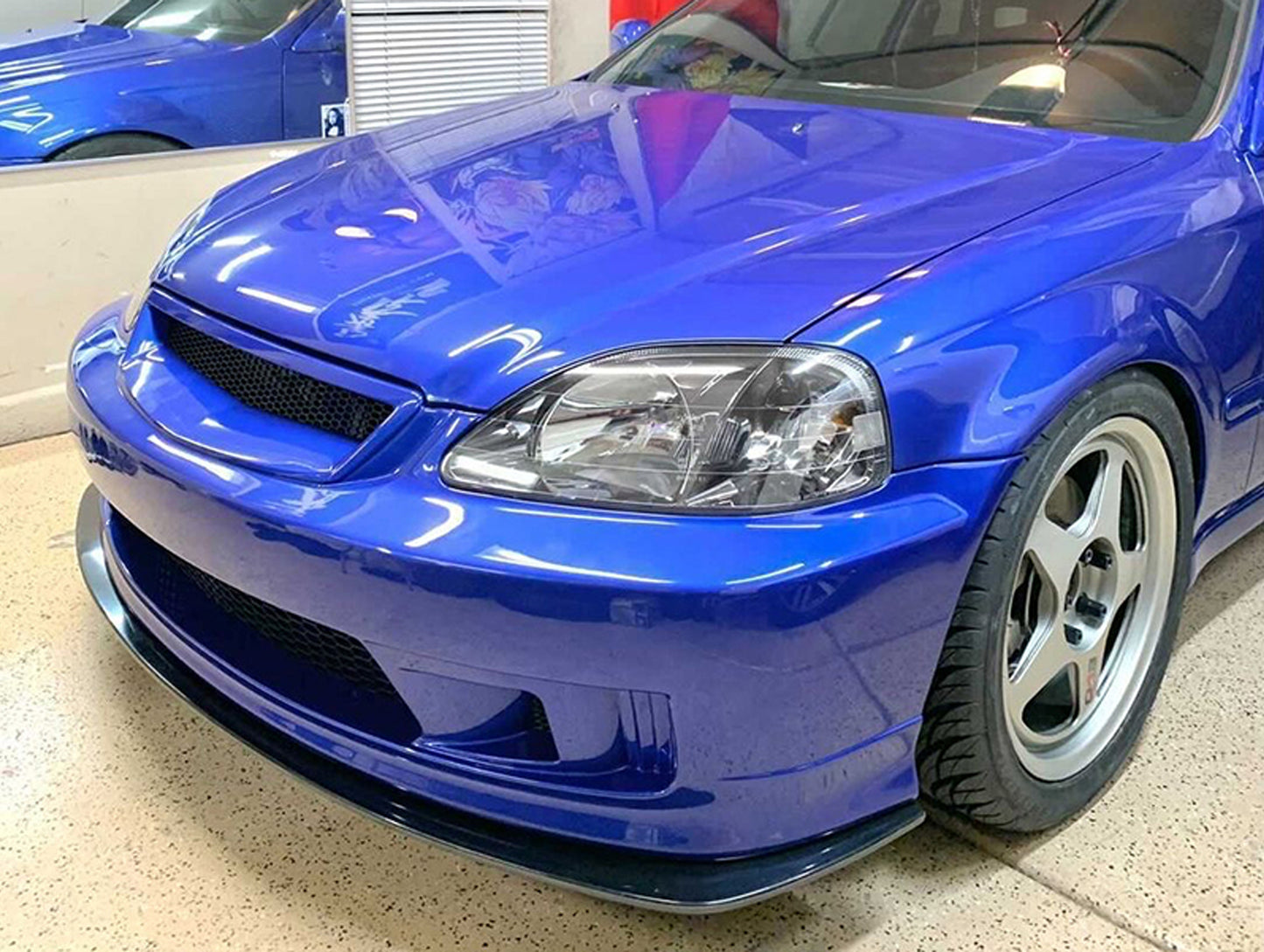 Mode Parfume Aero Front Bumper w/ Under Lip - 99-00 Civic