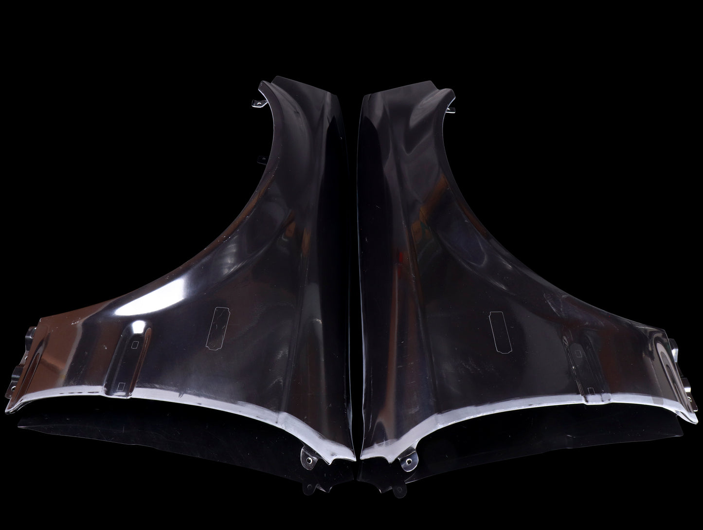 Mode Parfume Front Wide Fenders with Bumper Extensions - 99-00 Civic Hatchback