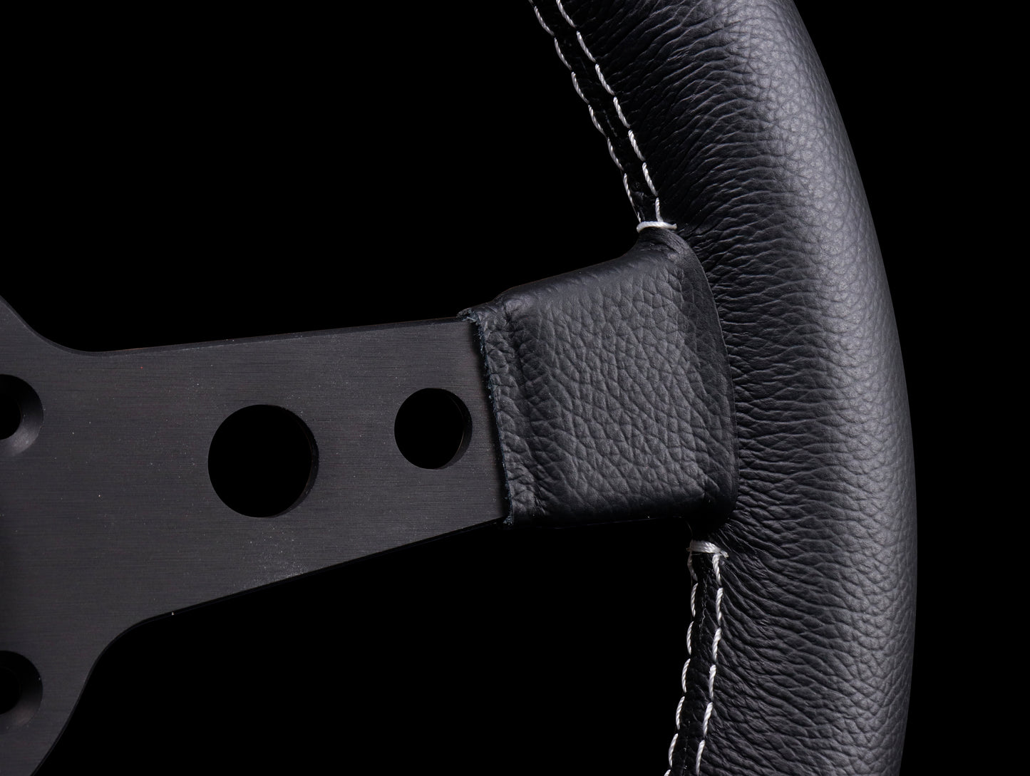 Momo 320mm Prototipo Steering Wheel - Black Spoke