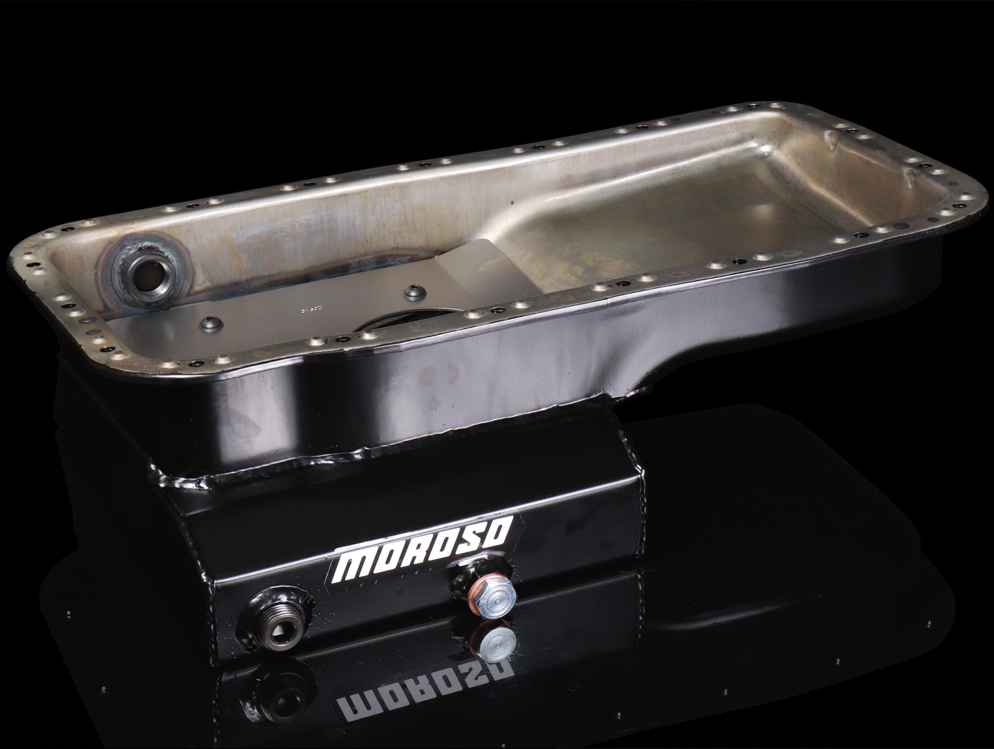 Moroso Street / Strip & Road Race Baffled Oil Pan - B-series