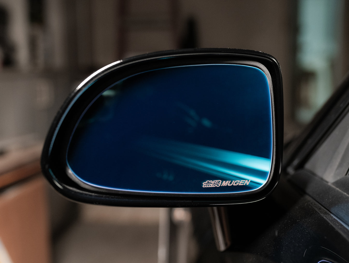 Mugen Blue Wide Hydrophilic Mirror Set - 00-09 S2000