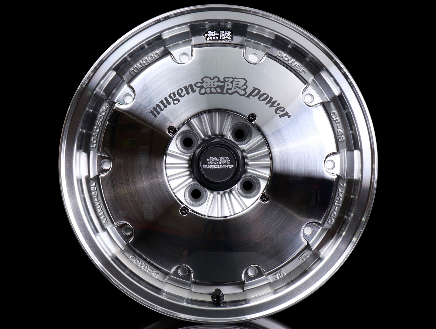 Mugen CF-48 Wheels - Silver - 15x7 / 4x100 / +40