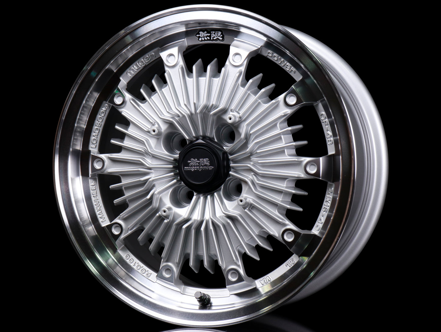 Mugen CF-48 Wheels - Silver - 15x7 / 4x100 / +40