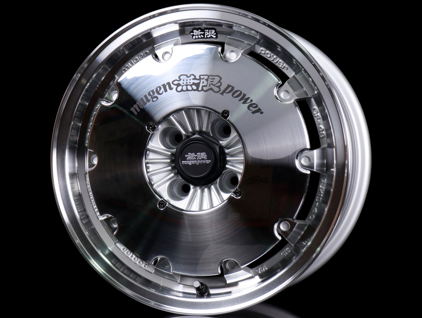Mugen CF-48 Wheels - Silver - 15x7 / 4x100 / +40