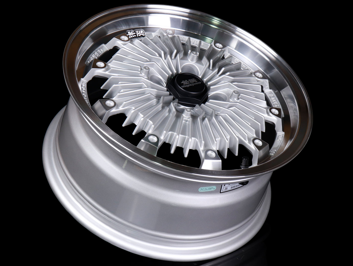 Mugen CF-48 Wheels - Silver - 15x7 / 4x100 / +40