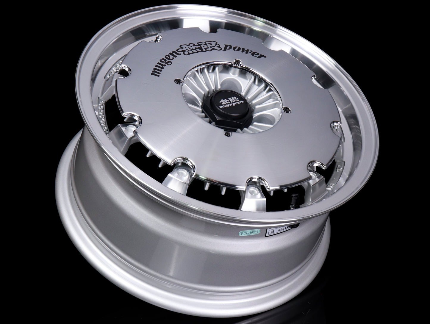 Mugen CF-48 Wheels - Silver - 15x7 / 4x100 / +40