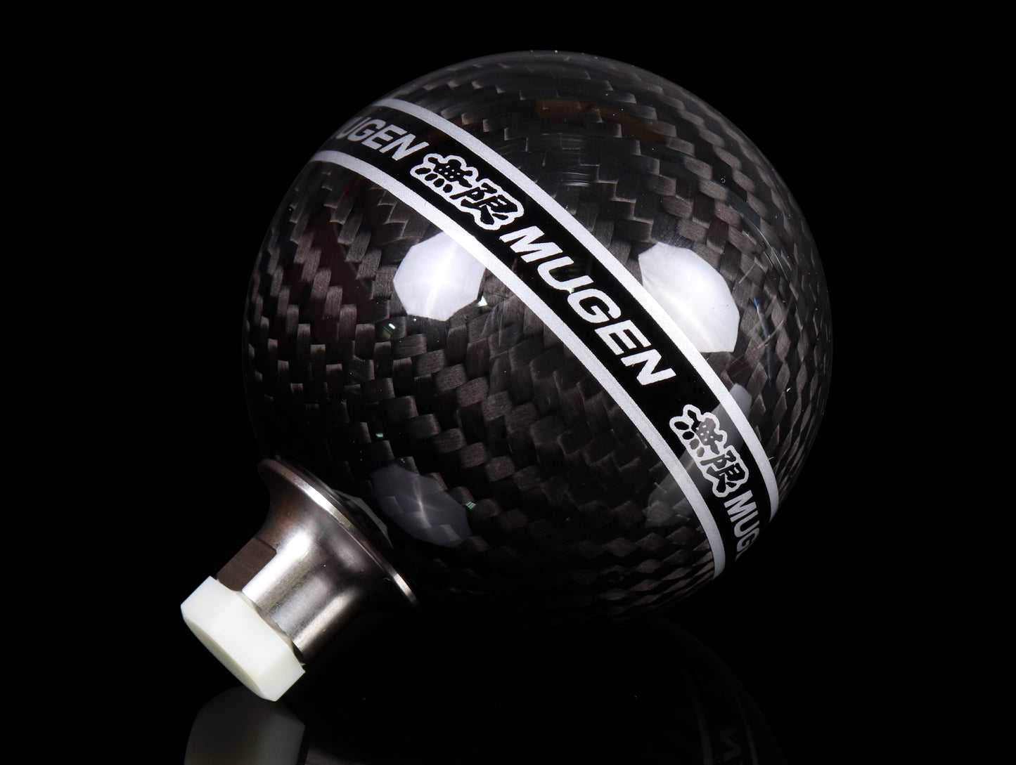 Mugen Shift Knob - Carbon Fiber Spherical - Automatic