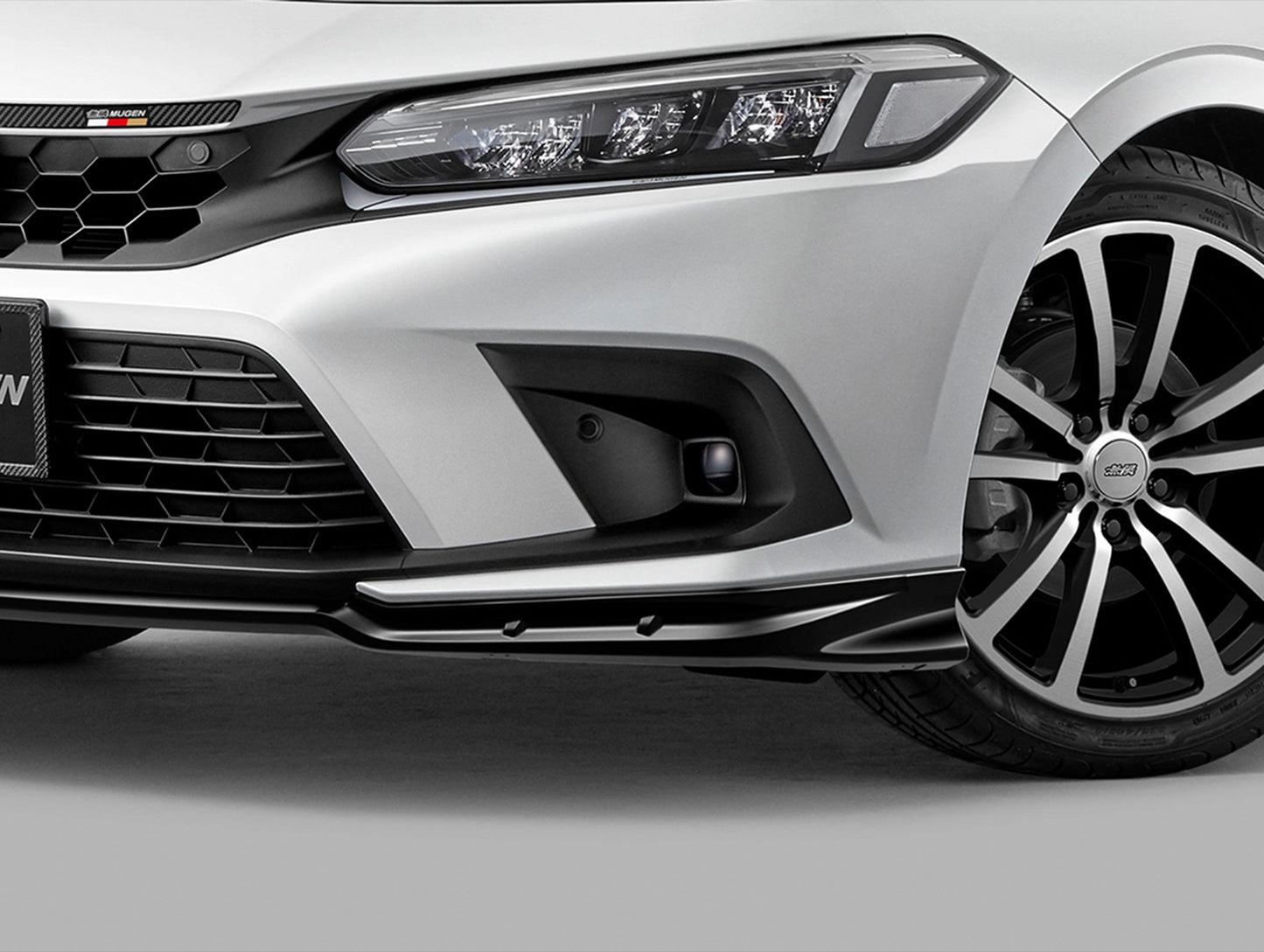 Mugen Front Under Lip Spoiler - 22+ Civic Hatchback