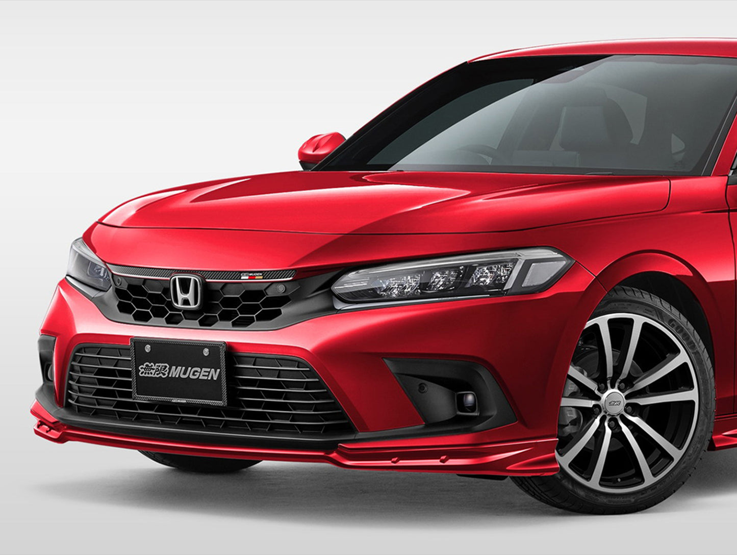 Mugen Front Under Lip Spoiler - 22+ Civic Hatchback