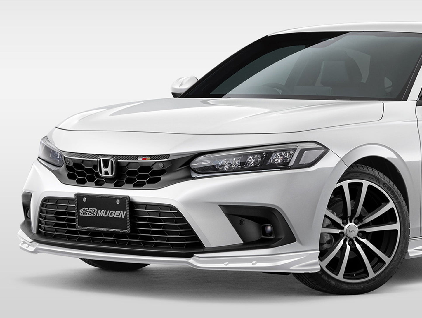 Mugen Front Under Lip Spoiler - 22+ Civic Hatchback