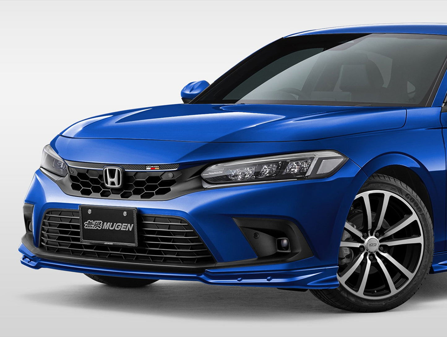 Mugen Front Under Lip Spoiler - 22+ Civic Hatchback
