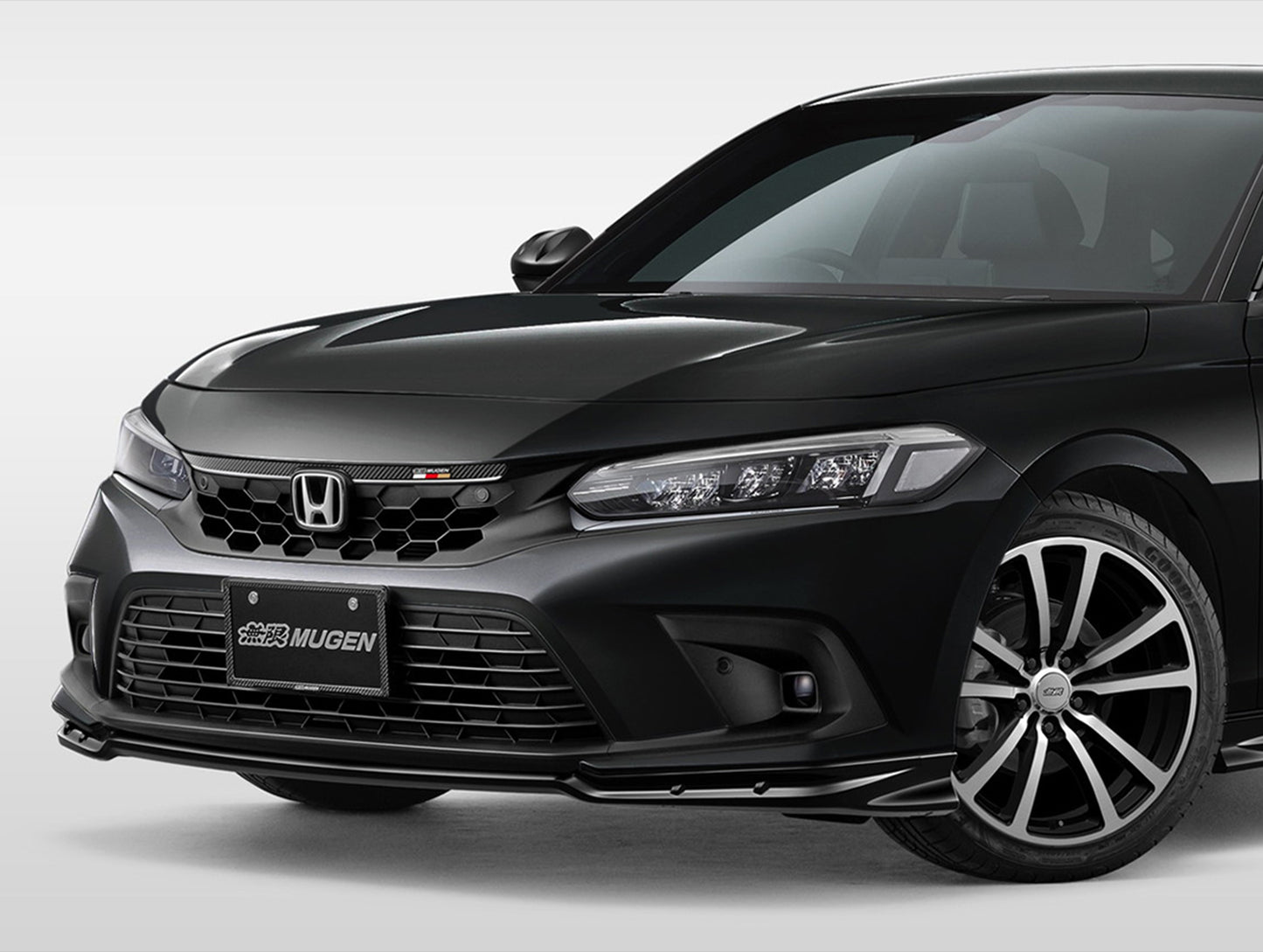 Mugen Front Under Lip Spoiler - 22+ Civic Hatchback