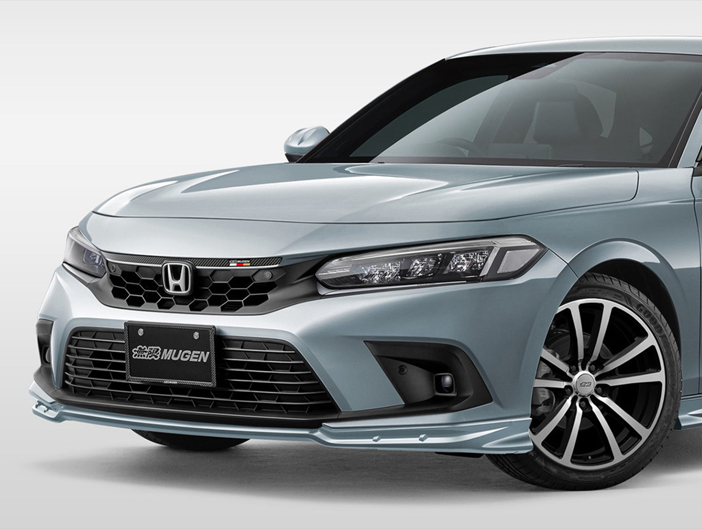 Mugen Front Under Lip Spoiler - 22+ Civic Hatchback