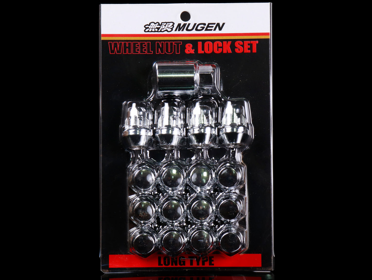 Mugen Lug Nut & Lock Set - Chrome