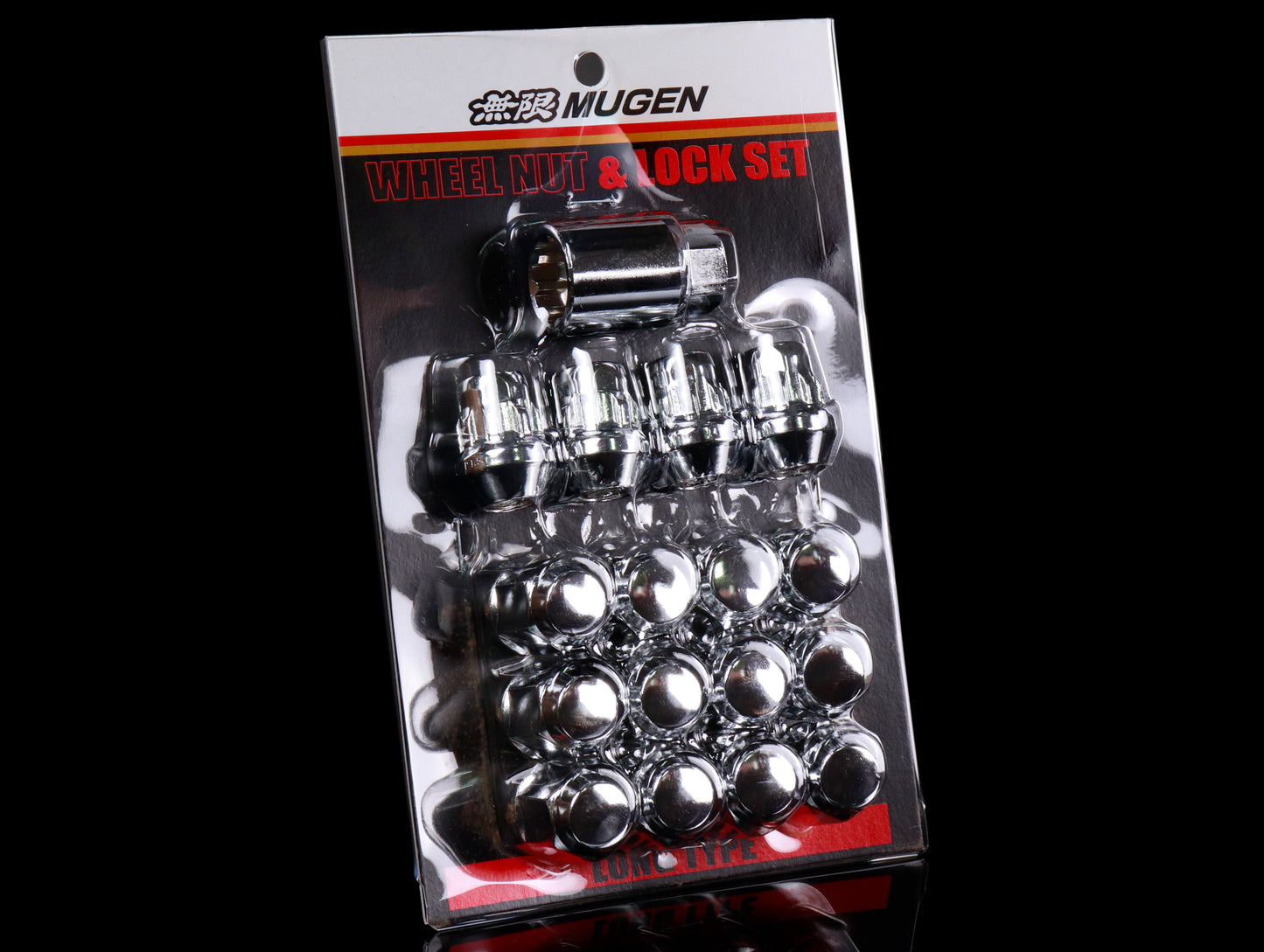 Mugen Lug Nut & Lock Set - Chrome