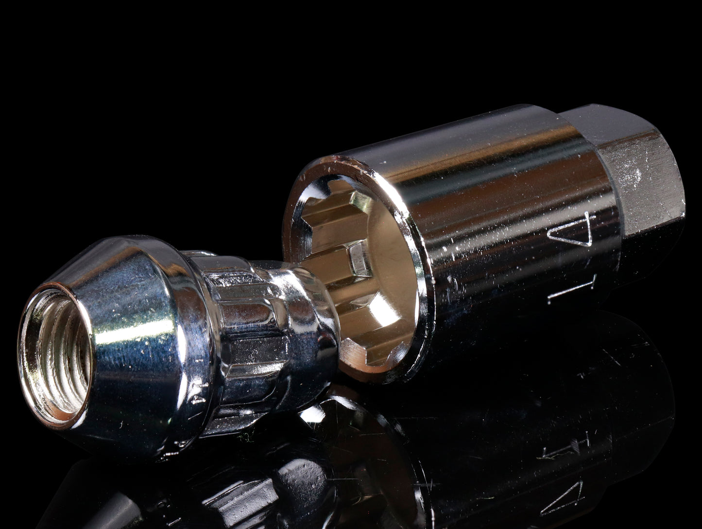Mugen Lug Nut & Lock Set - Chrome