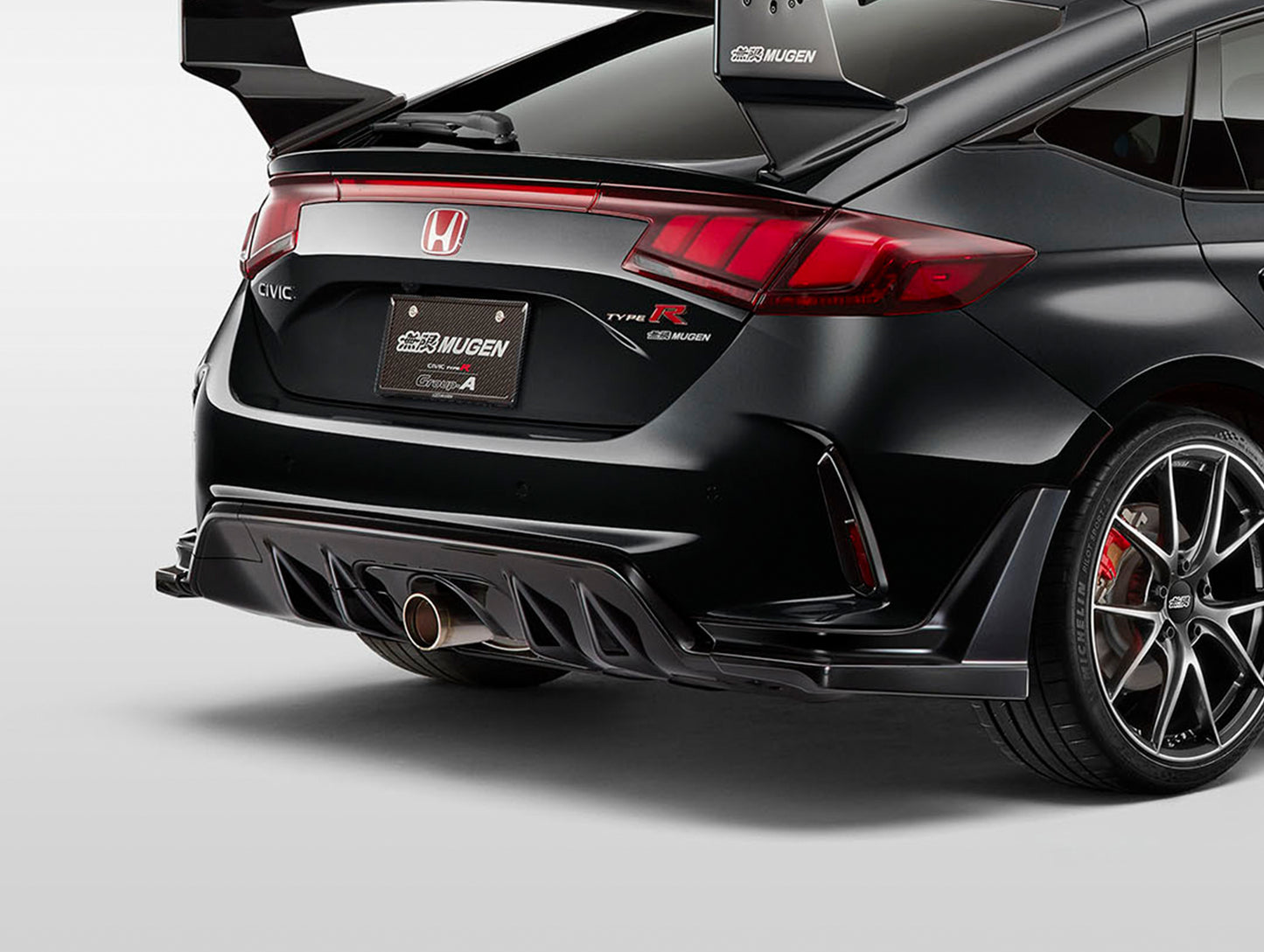 Mugen Rear Under Spoiler - 23+ Civic Type R FL5