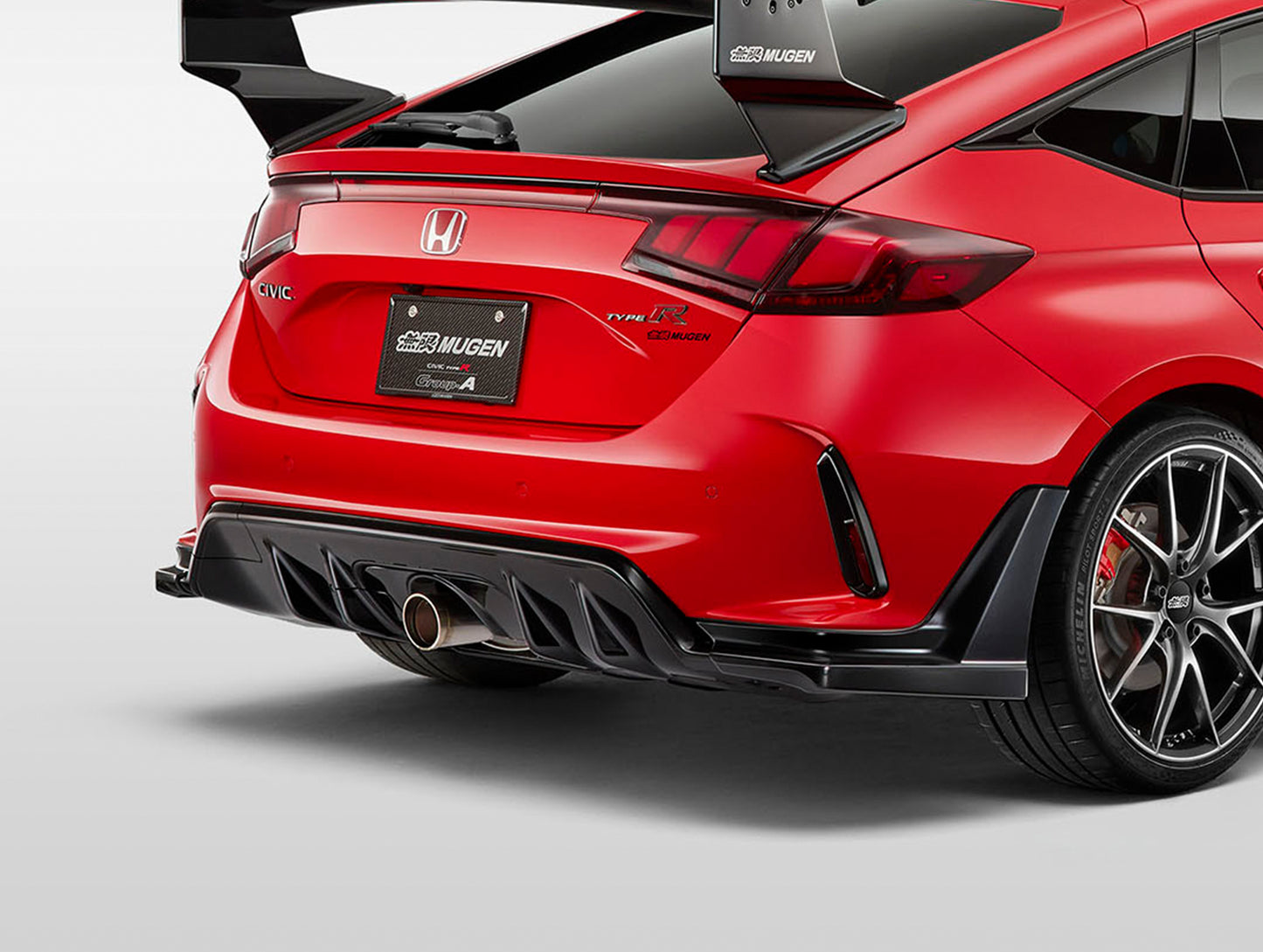 Mugen Rear Under Spoiler - 23+ Civic Type R FL5