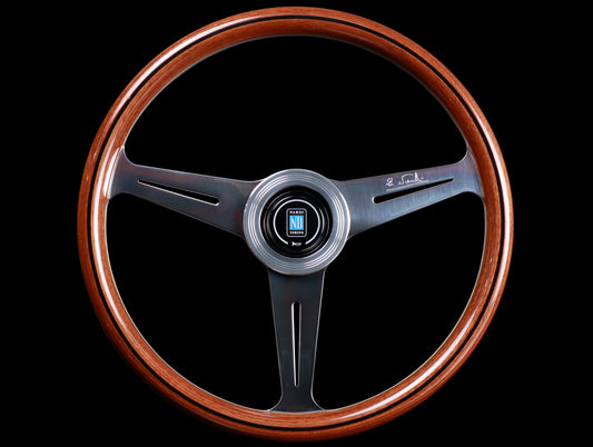 Nardi Classic Wood 360mm Steering Wheel w/ Flat Spokes