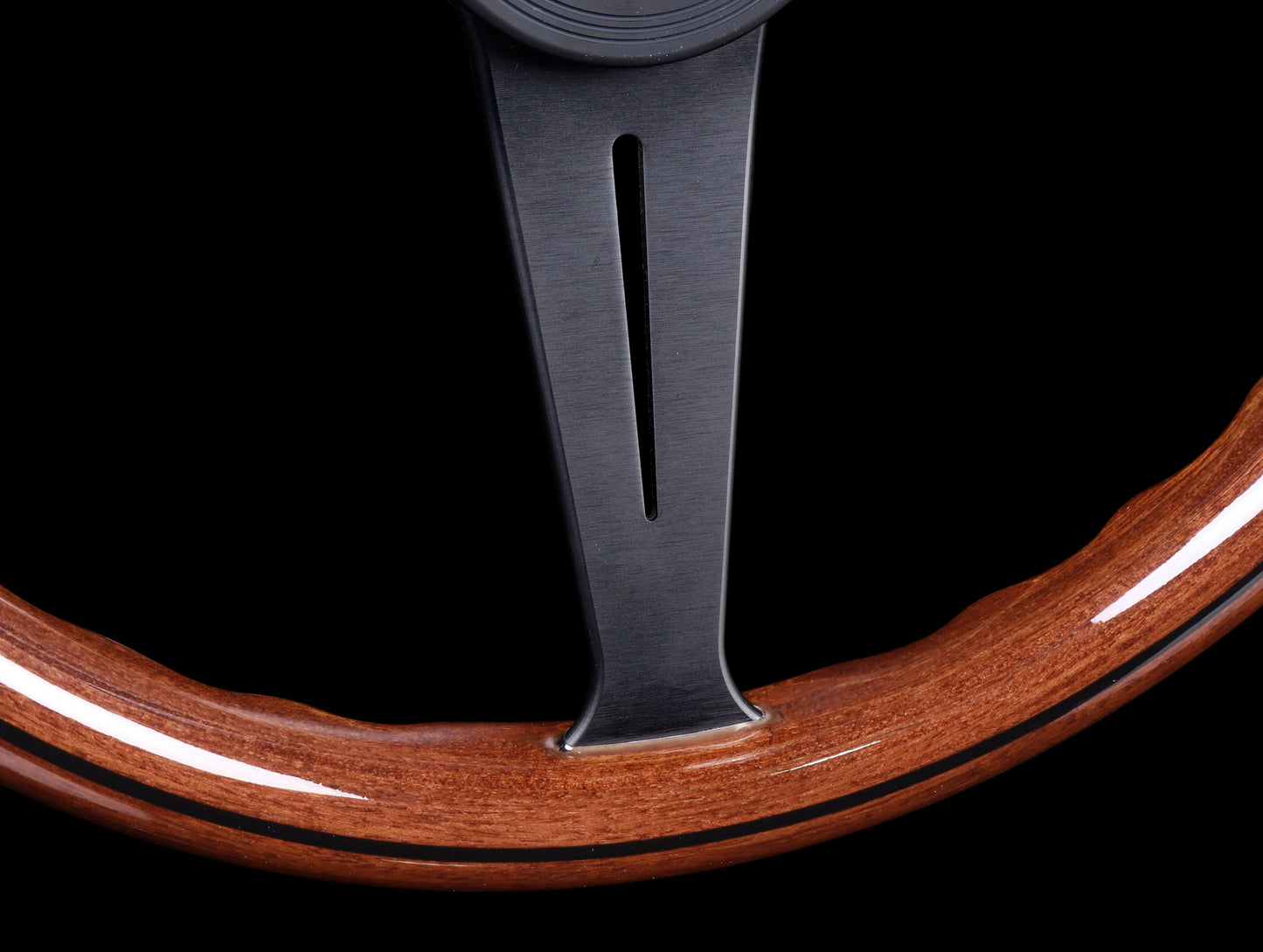 Nardi ND Classic 390mm Wood Steering Wheel w/ Black Spokes