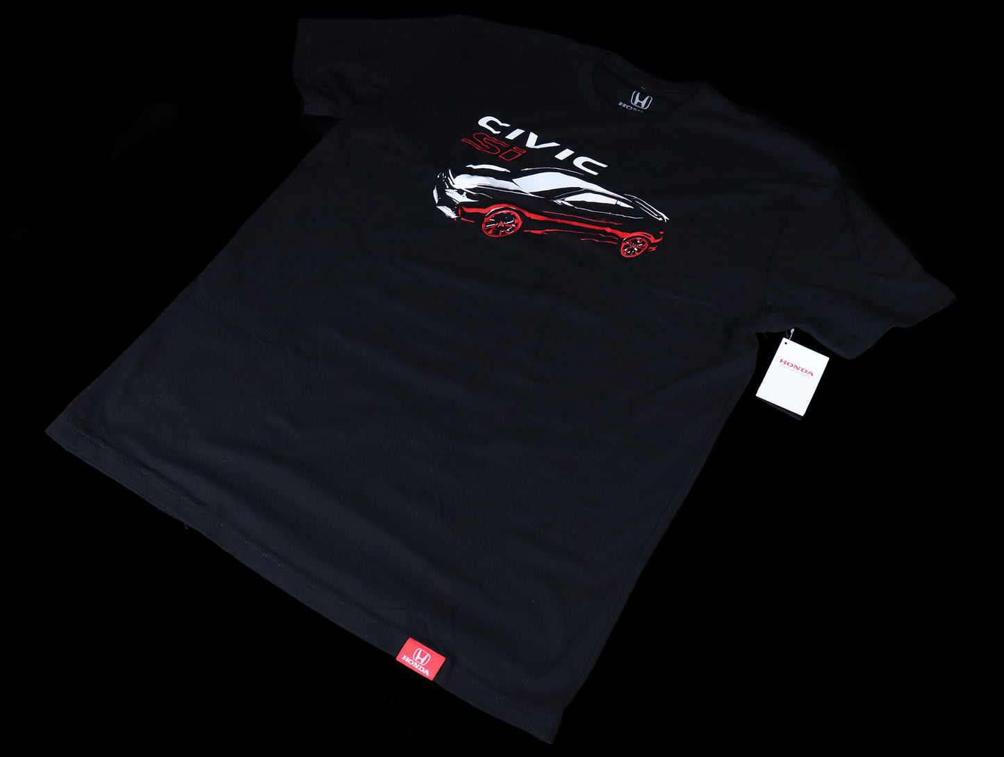 Official Licensed - Honda Civic Si Silhouette T-Shirt