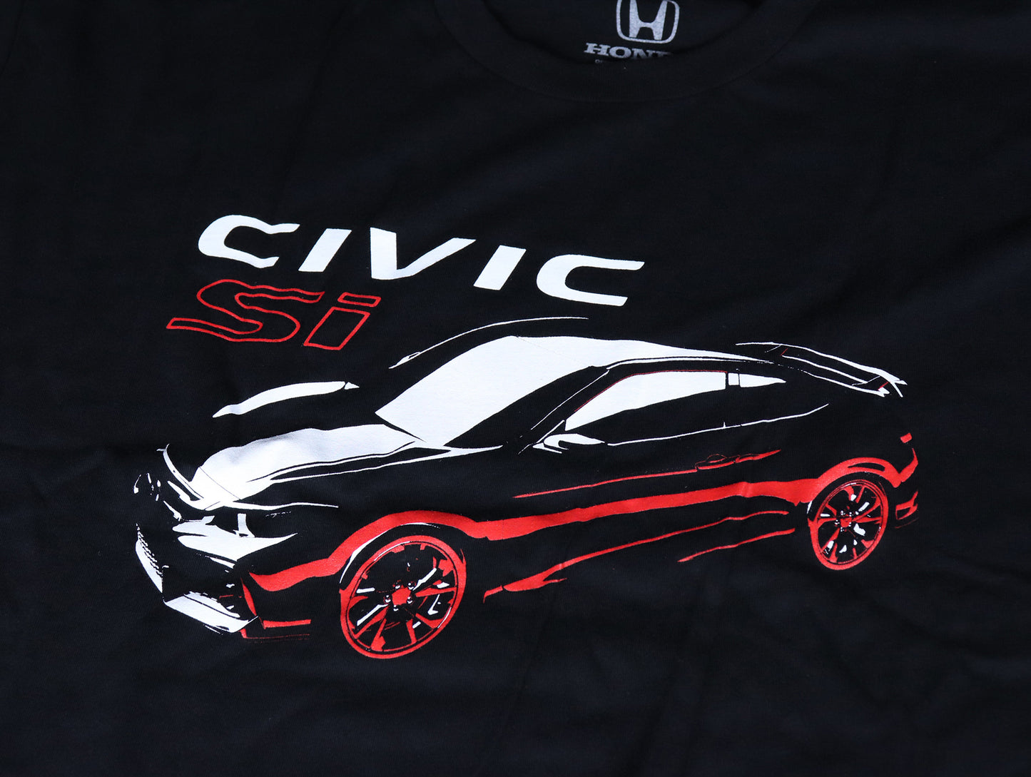 Official Licensed - Honda Civic Si Silhouette T-Shirt