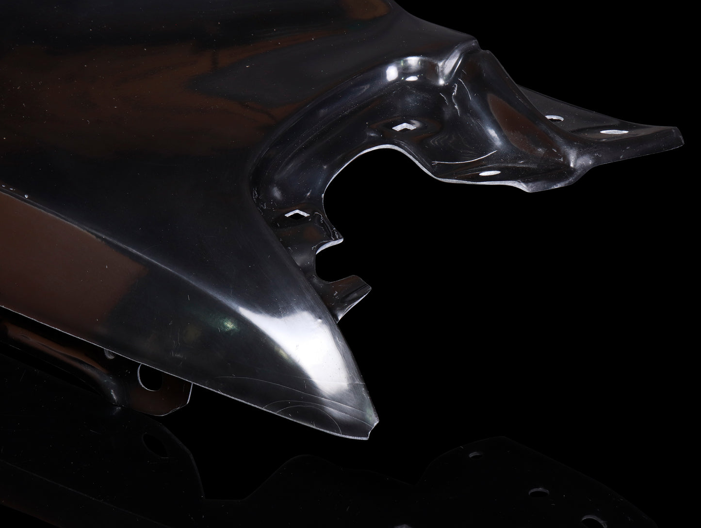 Osaka JDM Grand Civic Wide Left Side Fender V2 - 88-91 Civic (Shipping Damage)