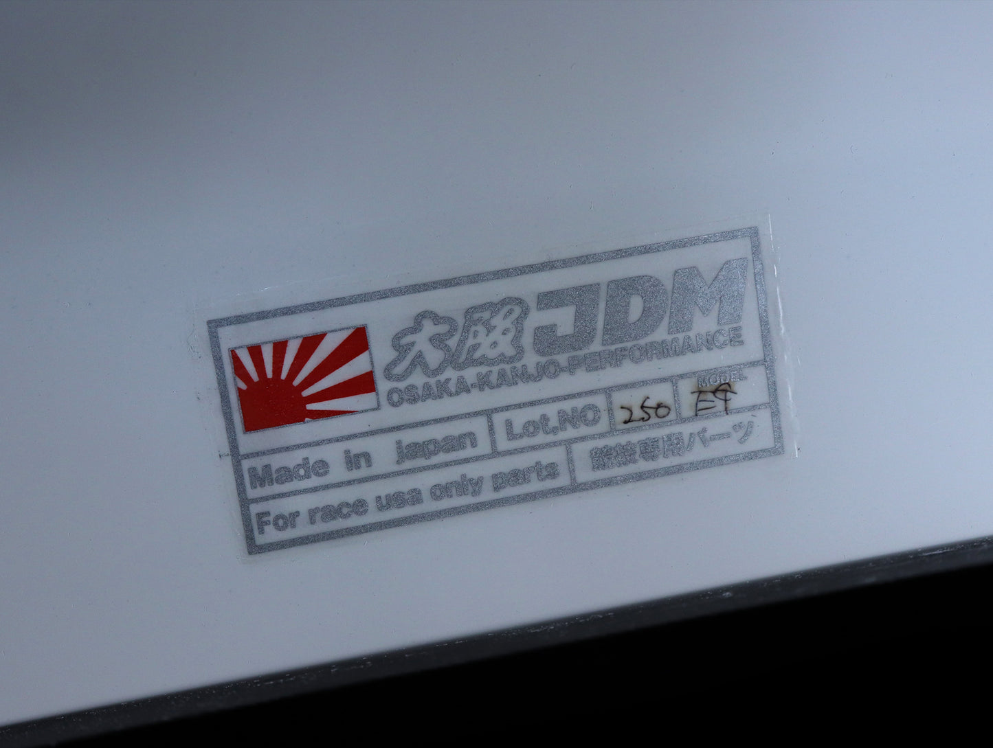 Osaka JDM FRP Rear "Devil Wing" - 92-95 Civic Hatchback
