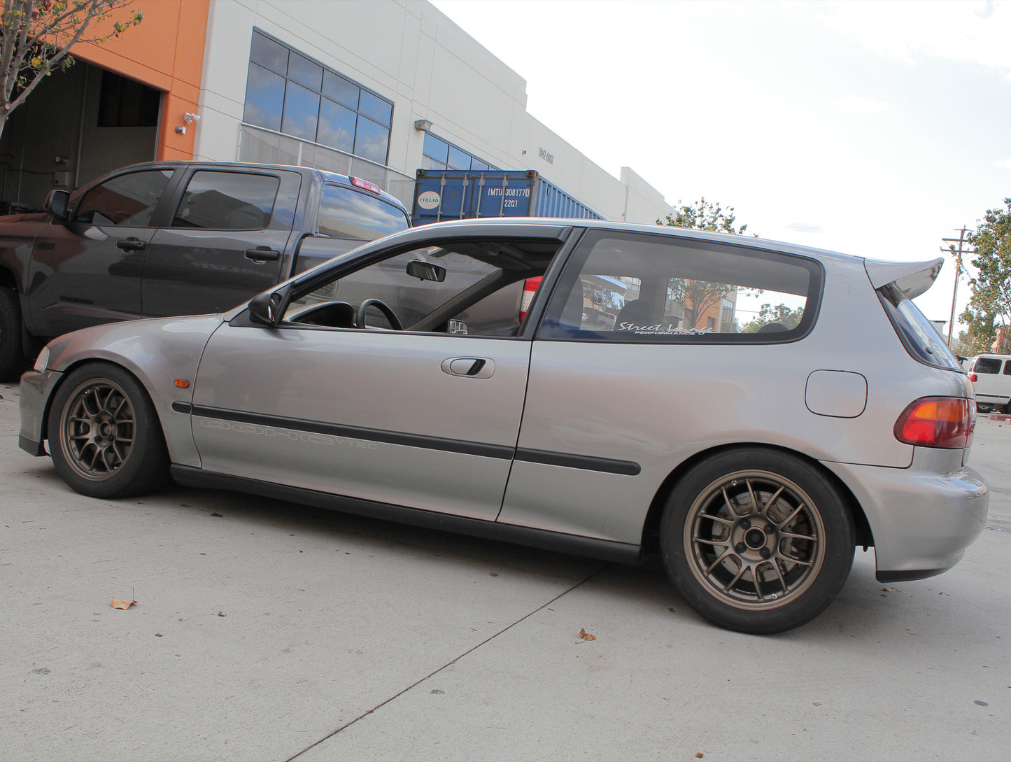 Osaka JDM FRP Rear "Devil Wing" - 92-95 Civic Hatchback