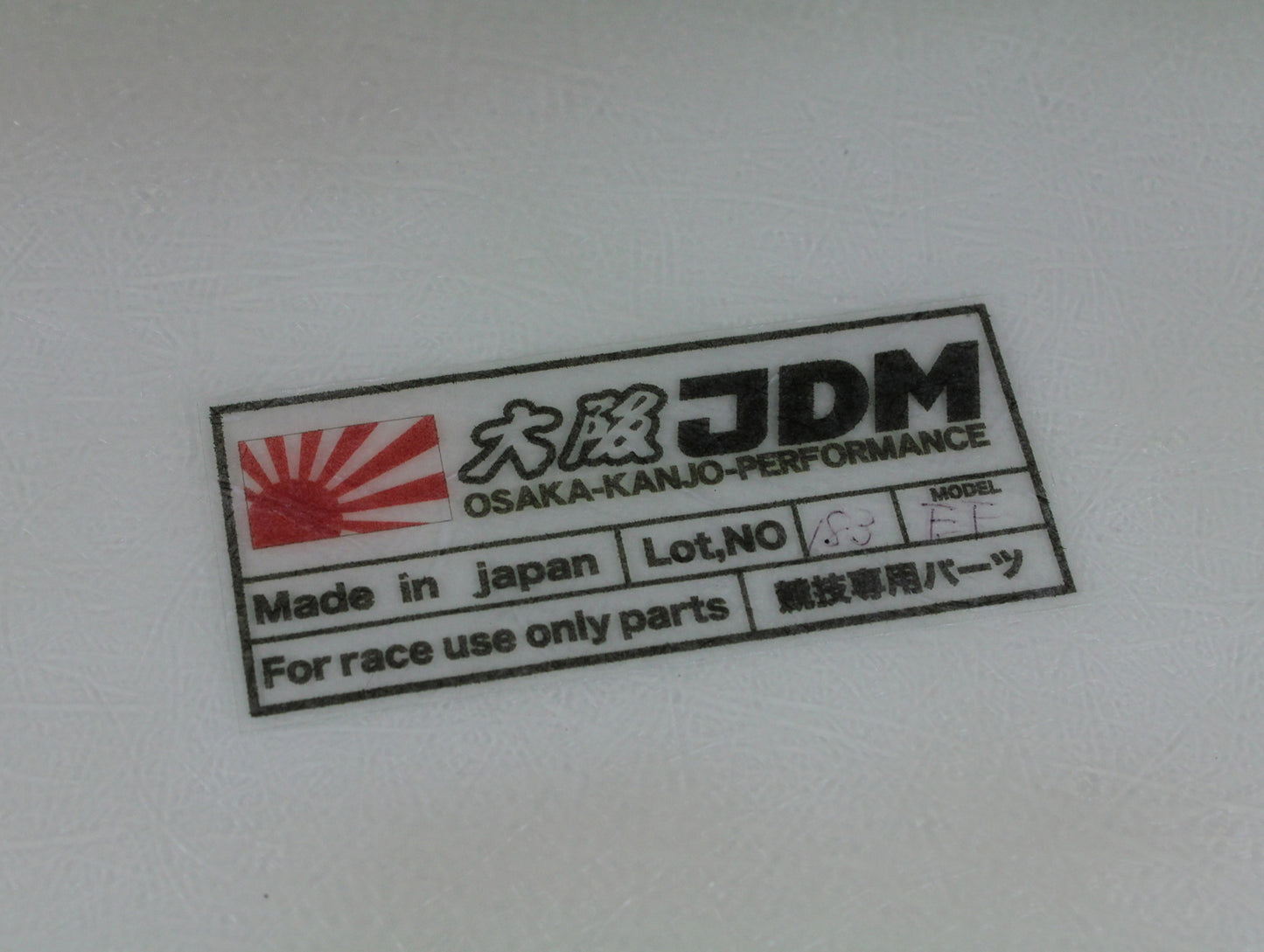 Osaka JDM Rear FRP "Devil Wing" - 88-91 Civic Hatchback