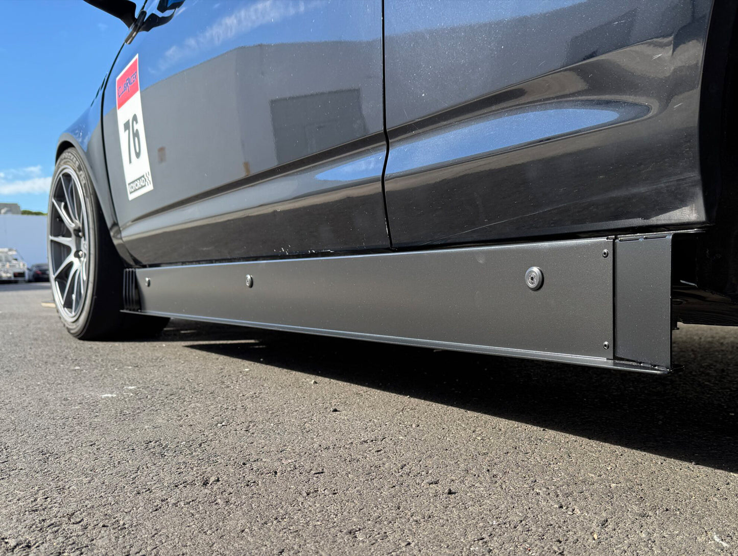 PCI Aluminum Vented Side Skirts - 92-00 Civic / 94-01 Integra / 02-06 RSX