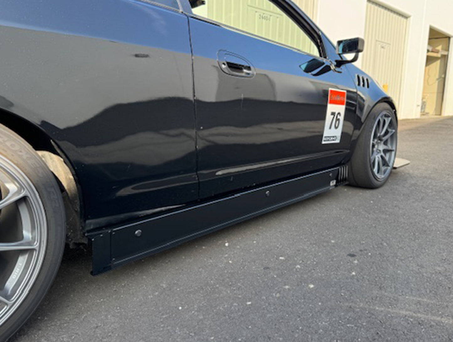 PCI Aluminum Vented Side Skirts - 92-00 Civic / 94-01 Integra / 02-06 RSX