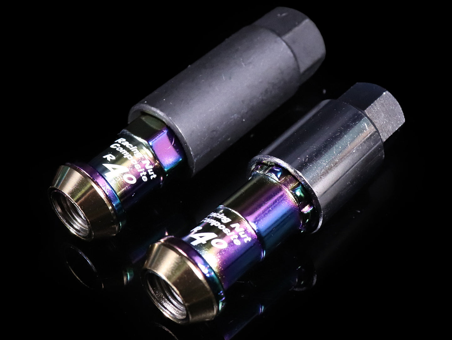 Project Kics R40 Extended Lug Nuts with Locks - Neo Chrono