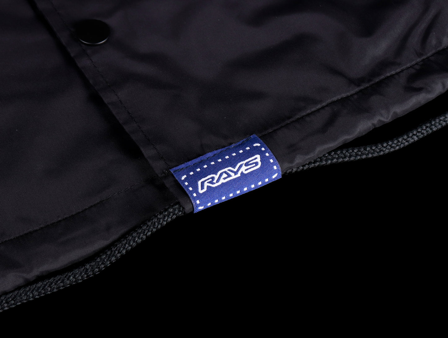 Rays Windbreaker Jacket - Black