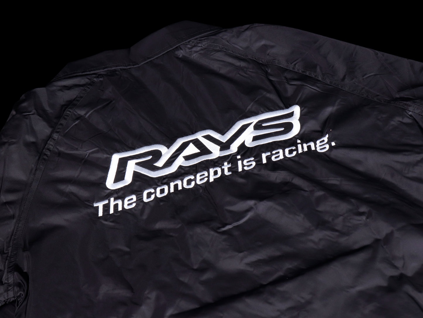 Rays Windbreaker Jacket - Black