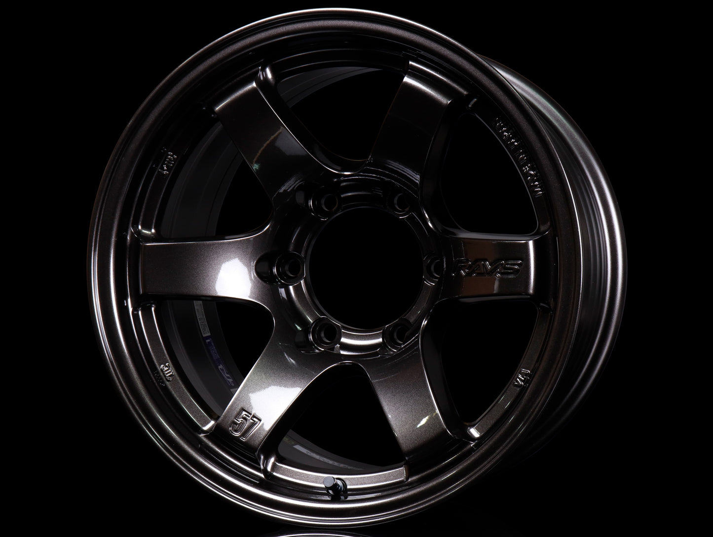 Rays Gram Lights 57DR-X Wheels - Super Dark Gunmetal 16x8.5 / 6x139.7