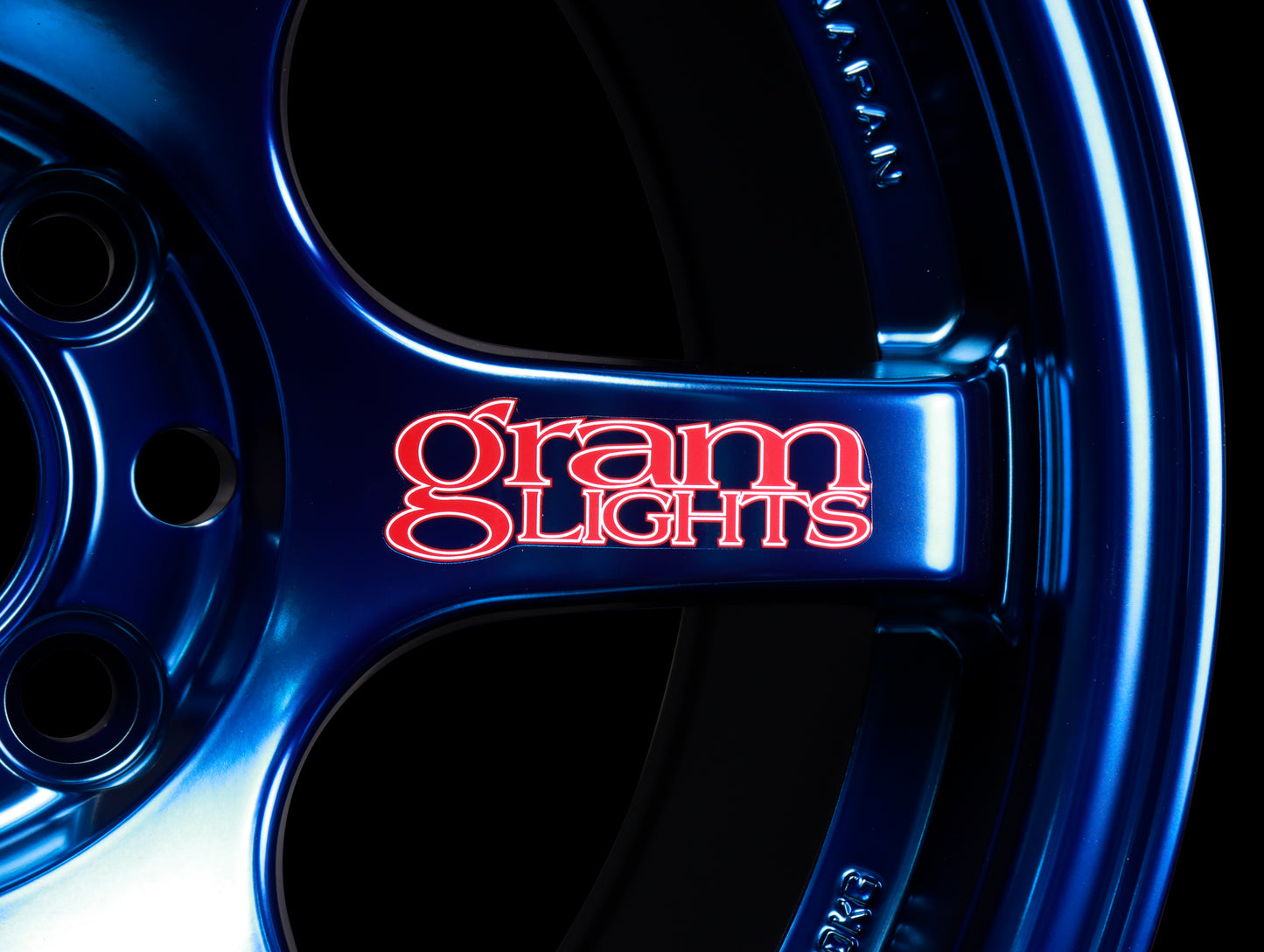 Rays Gram Lights 57DR Wheels - Spatta Blue 15x8 / 4x100