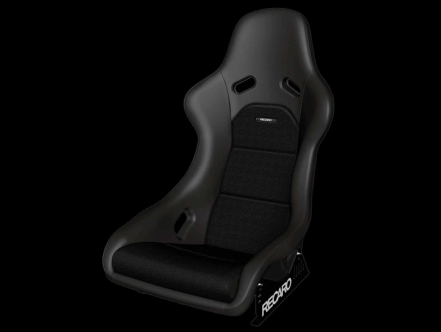 Recaro Classic Pole Position ABE - Leather Black / Corduroy