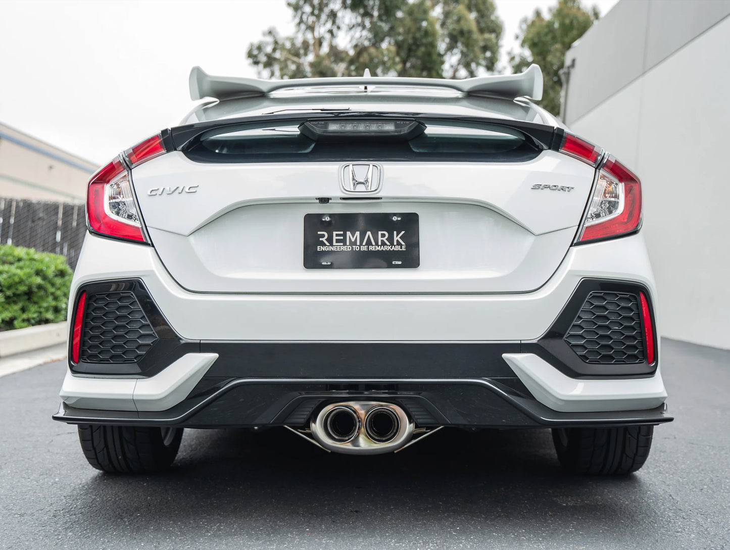 Remark Catback Exhaust - 17-21 Civic Hatchback Sport / Sport Touring FK7