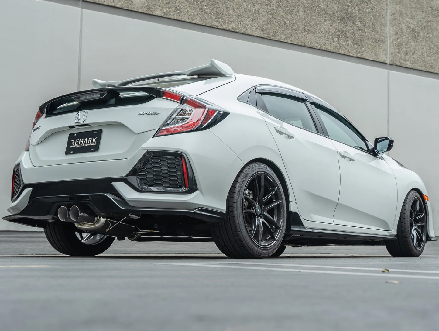 Remark Catback Exhaust - 17-21 Civic Hatchback Sport / Sport Touring FK7