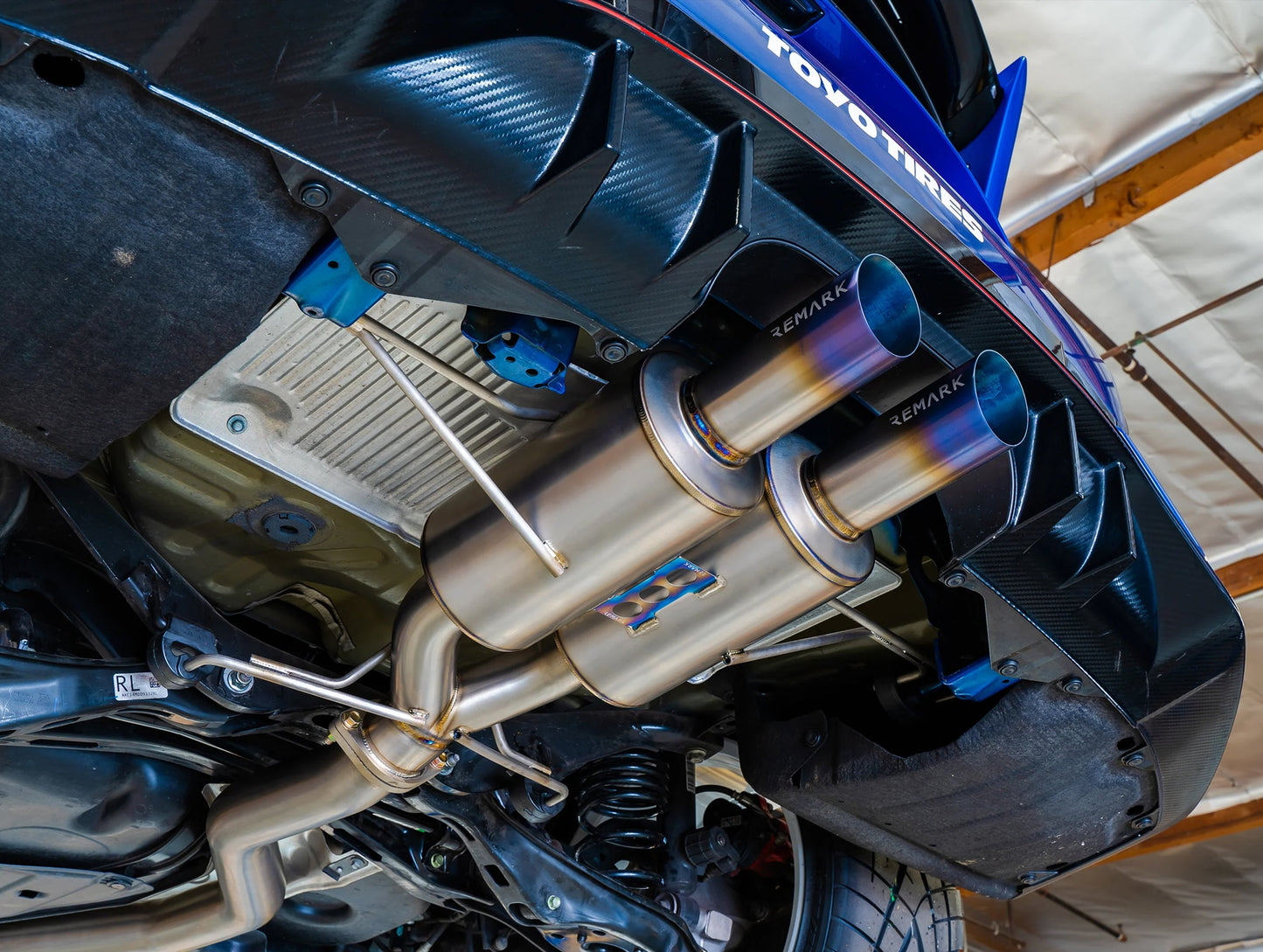 Remark Ti-Spec Catback Exhaust (Full Titanium) - 17-21 Civic Type-R (FK8)