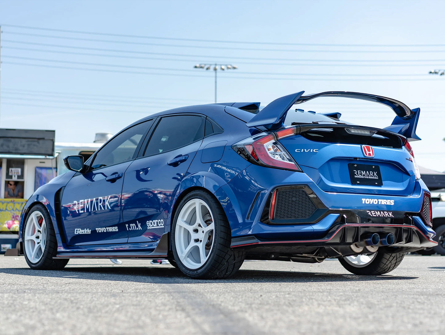 Remark Ti-Spec Catback Exhaust (Full Titanium) - 17-21 Civic Type-R (FK8)