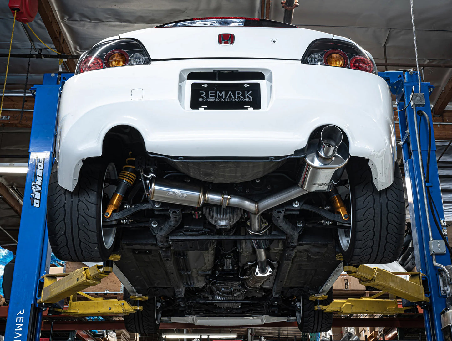 Remark x Zero Auto Factory EQZ-Spec Cat-Back Exhaust - 00-09 S2000
