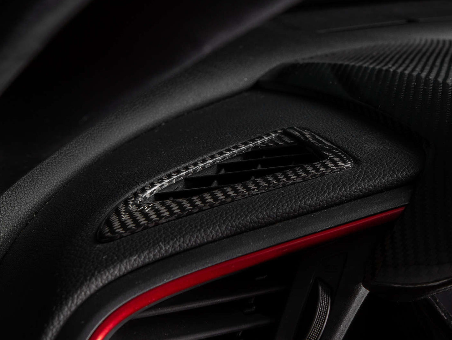 Revel GT Dry Carbon Defroster Garnish - 16-18 Civic