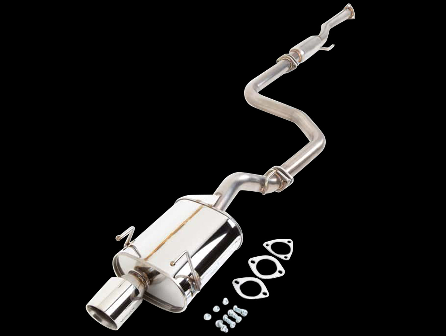 Revel Medallion Touring-S Exhaust - 88-91 Civic/CRX / 92-00 Civic