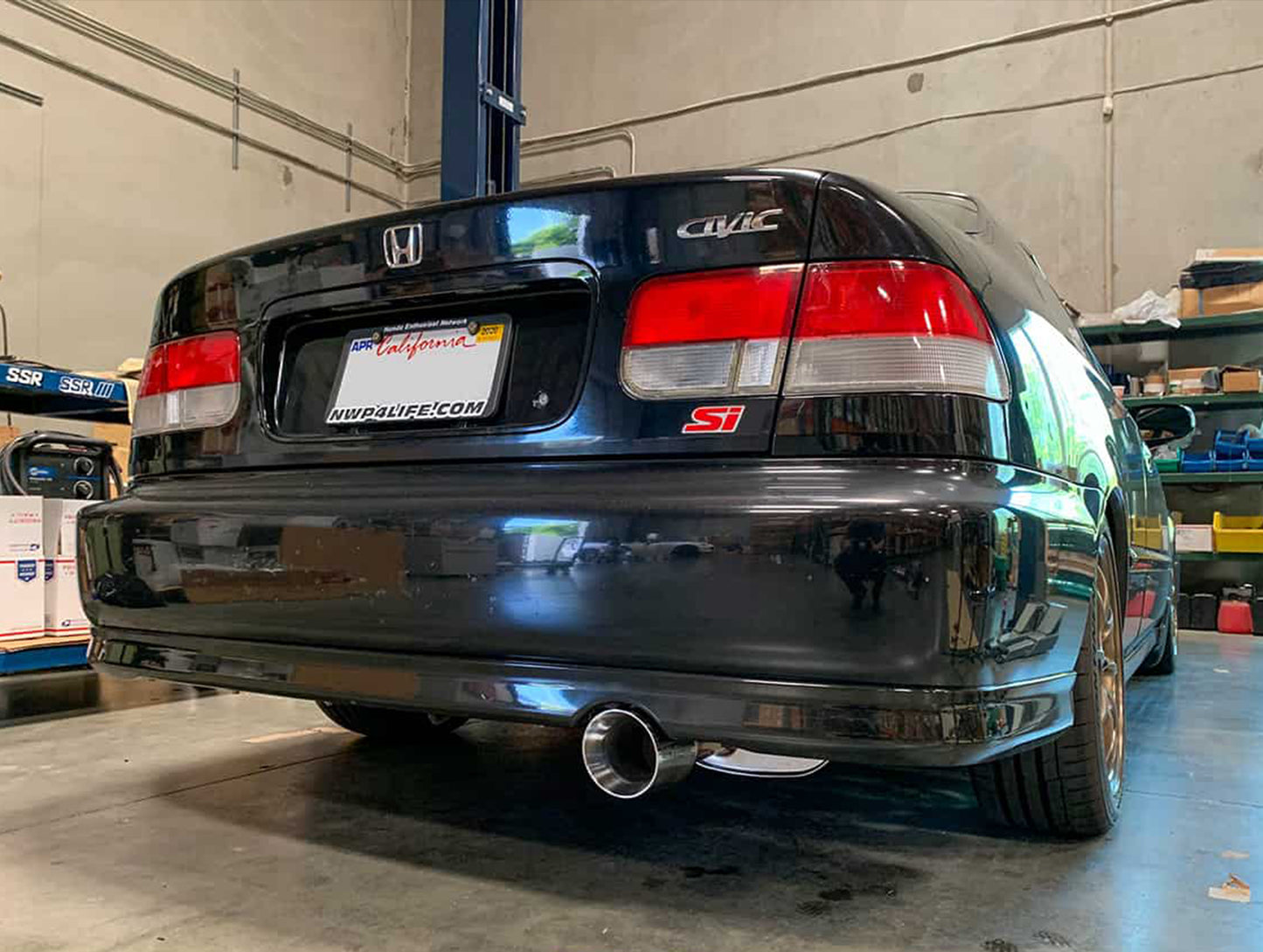 Revel Medallion Touring-S Exhaust - 88-91 Civic/CRX / 92-00 Civic