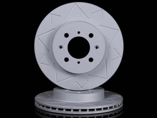 SP Performance Peak Series Slotted Rear Rotors - Acura
