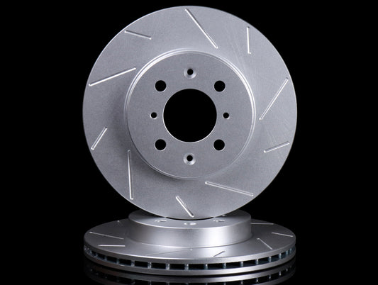 SP Performance Slotted Front Rotors - Honda