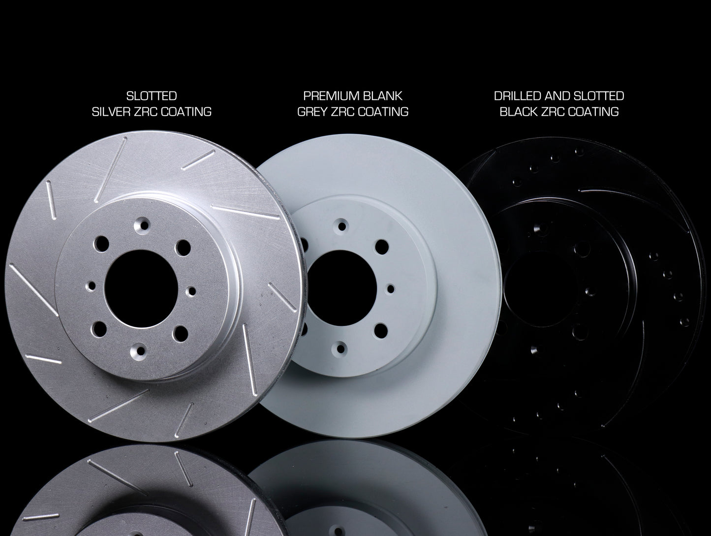 SP Performance Slotted Rear Rotors - Acura